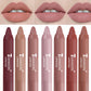 Velvet Matte Lipstick Pencil - Waterproof Lip Liner (12 Colors)
