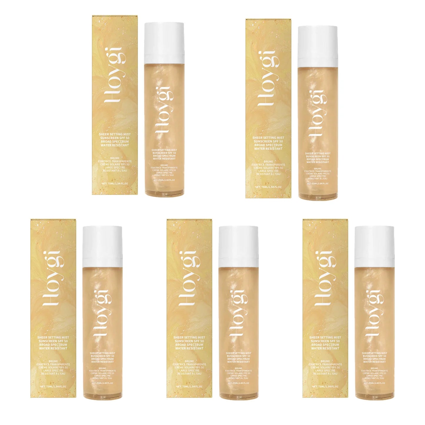 SPF 50+ Makeup Setting Spray 75ML - Oil Control Sun Protection Mist