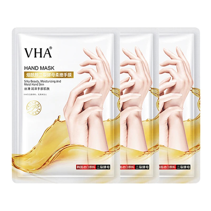 Goat Milk Hand Mask Set - Moisturizing Rejuvenating Treatment (1/3/5 Pairs)