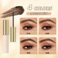 4-Color Waterproof Eyebrow Mascara Cream - Long Lasting with Brush