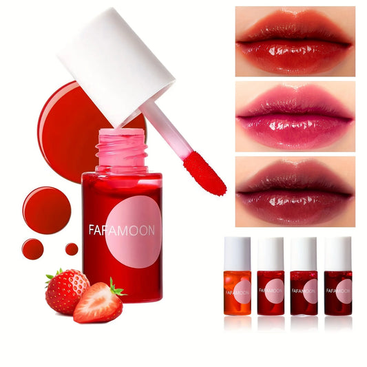 Fruity Lip Tint - Moisturizing Waterproof Liquid Lipstick