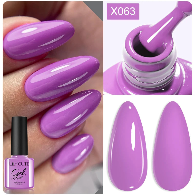 LILYCUTE 7ML Thermal Gel Polish - Temperature Color Changing