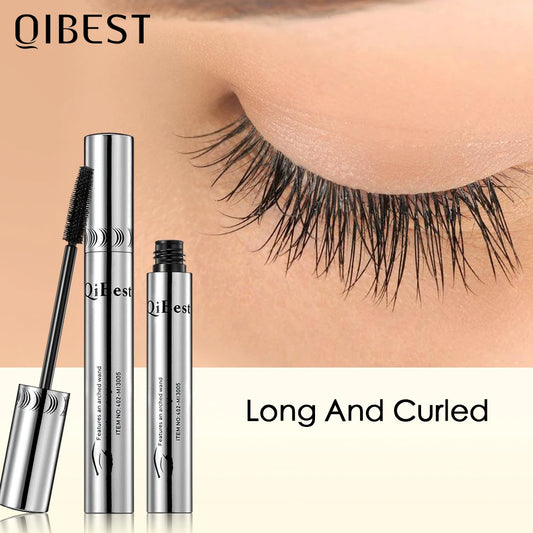 QIBEST 4D Silk Fiber Volume Mascara - Waterproof Curling & Thick