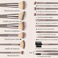Professional Makeup Brush Set - 3-20 Piece Soft Fluffy Beauty Kit