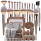 Professional Makeup Brush Set - 3-20 Piece Soft Fluffy Beauty Kit