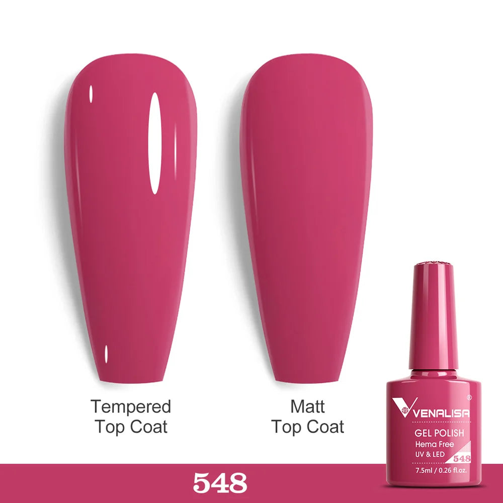 VENALISA 12ML Gel Polish - TPO & HEMA Free UV LED Nail Varnish
