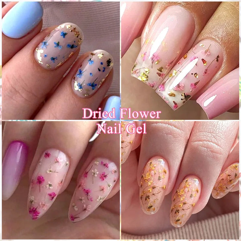 Mtssii Dried Flower Gel Polish - Natural Flower Fairy Series 5ML