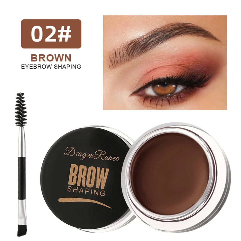 Matte Eyebrow Cream - 3D Natural Tint Waterproof Gel Wax (5-Pack)
