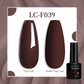 LILYCUTE Brown Red Gel Polish - Autumn Winter High Saturation
