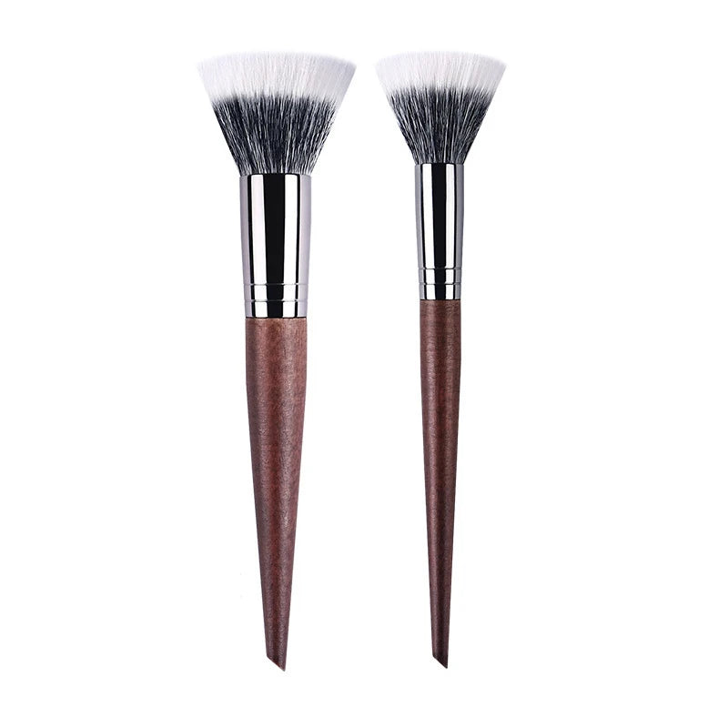 Professional Goat Hair Makeup Brush - Powder Contour Stippling