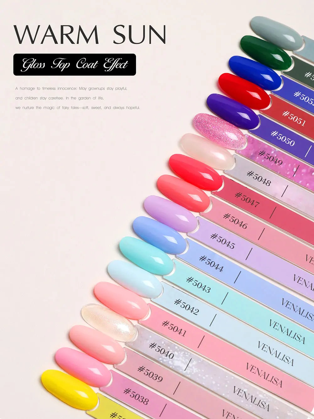 VENALISA V6 10ML Gel Polish - HEMA & TPO Free Cat Eye Diamond Top