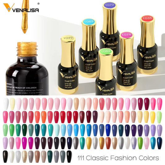VENALISA 12ML Gel Polish - TPO & HEMA Free UV LED Nail Varnish