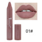 Velvet Matte Lipstick Pencil - Waterproof Lip Liner (12 Colors)