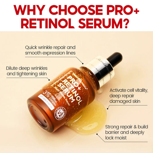 Retinol Face Serum Pro - 3% Retinol Complex for Anti-Aging (30ml)