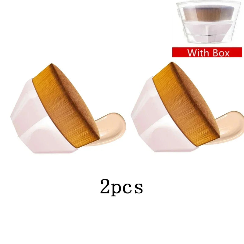 Professional Powder Blusher Brush - Soft Foundation Makeup Tool