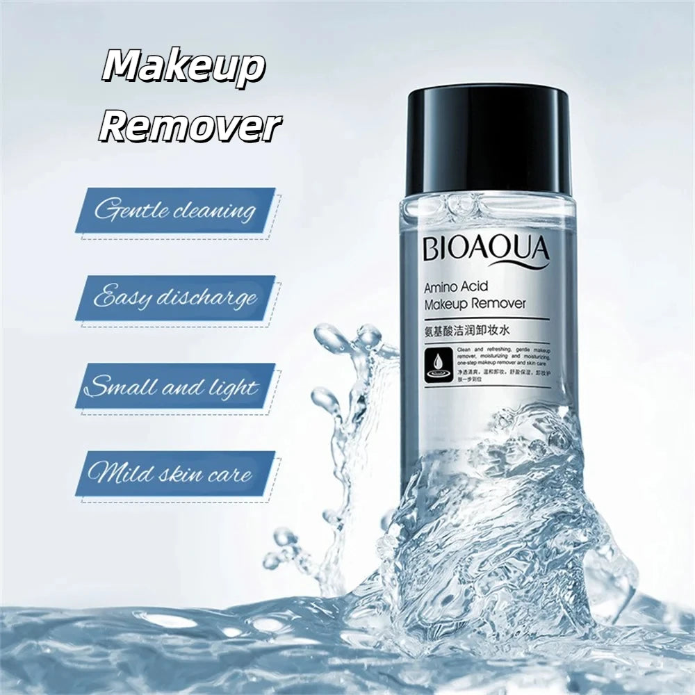 Makeup Remover 50ML - Gentle Facial Cleansing Water for Travel