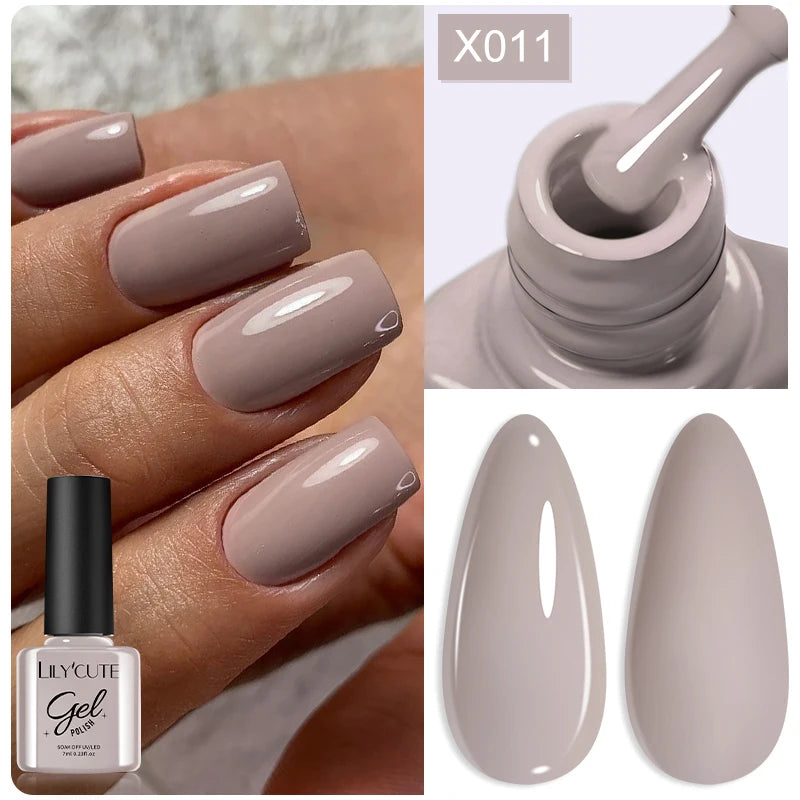 LILYCUTE 7ML Thermal Gel Polish - Temperature Color Changing