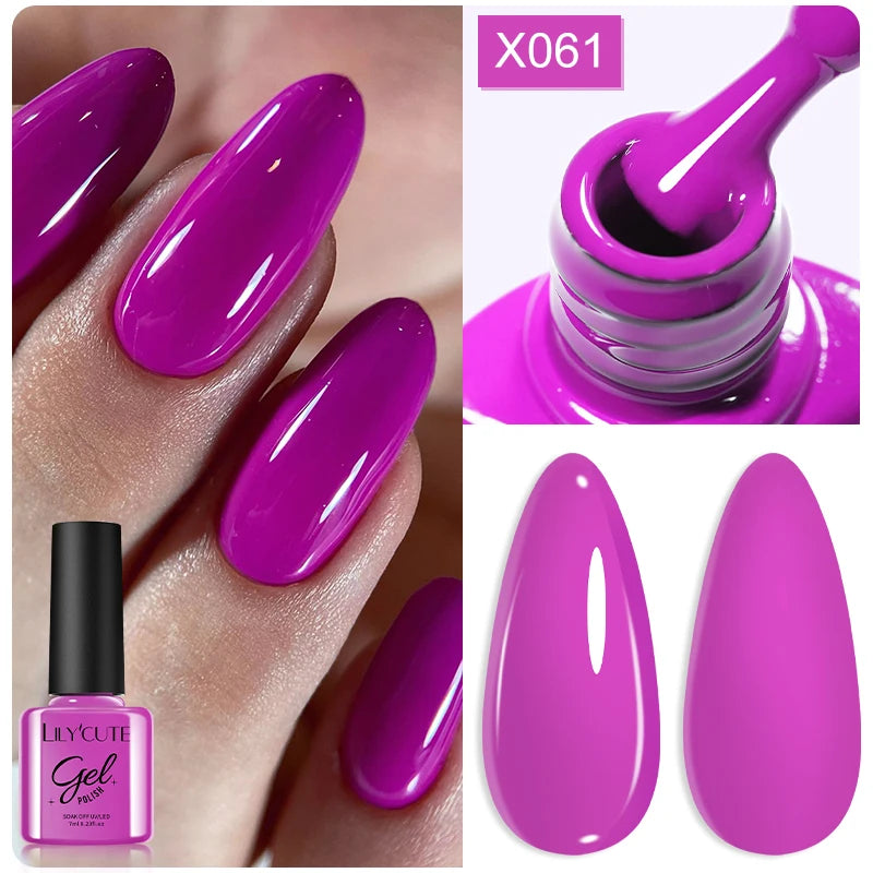 LILYCUTE 7ML Thermal Gel Polish - Temperature Color Changing