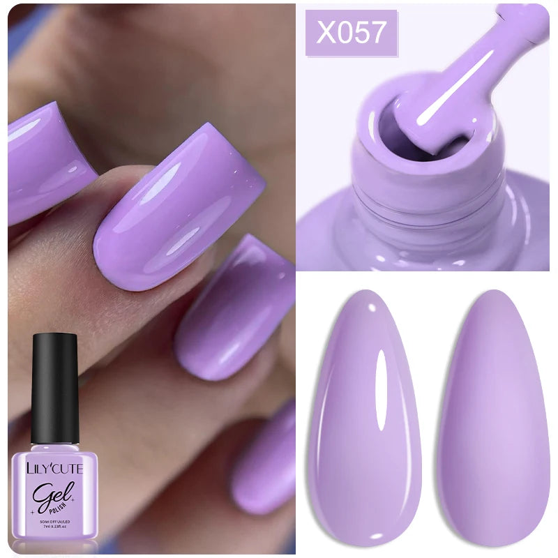 LILYCUTE 7ML Thermal Gel Polish - Temperature Color Changing