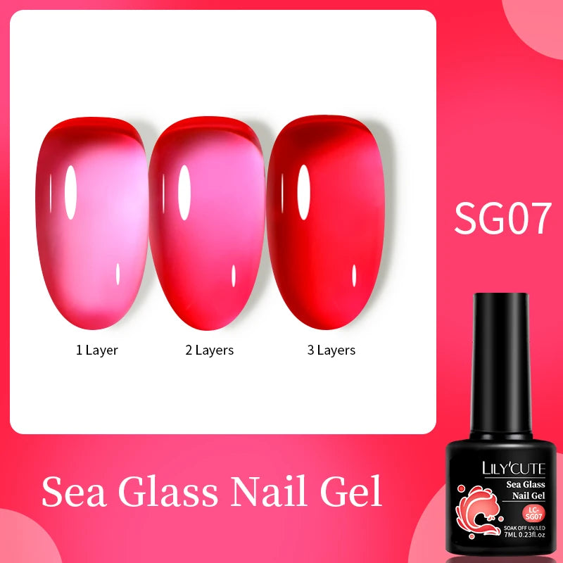 LILYCUTE 7ML 9D Cat Eye Magnetic Gel Polish - Iridescent Effect